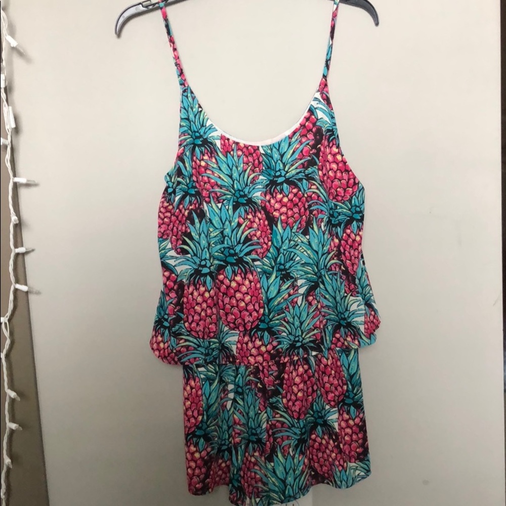 buddy love pineapple romper